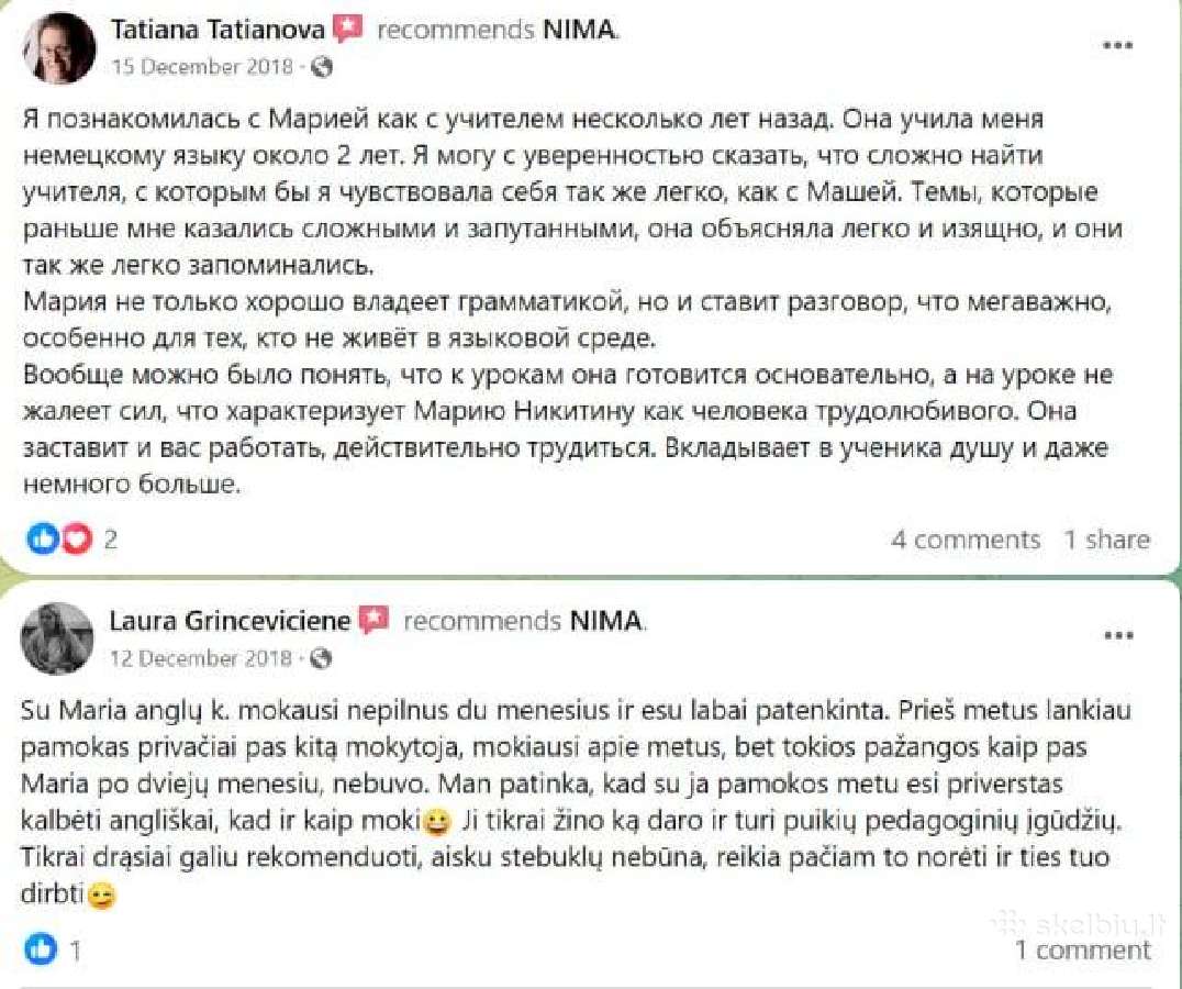 Anglų kalbos mokytoja / anglų kalba online - nuotraukos Nr. 4