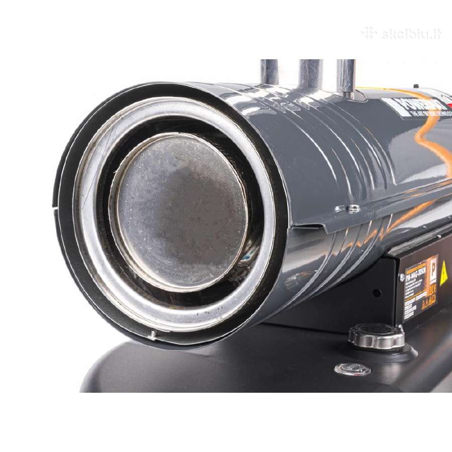 Dyzelinis šildytuvas Powermat 40kw su kaminu - nuotraukos Nr. 7