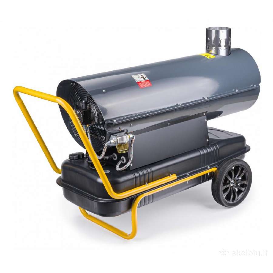 Dyzelinis šildytuvas Powermat 65kw su kaminu - nuotraukos Nr. 2