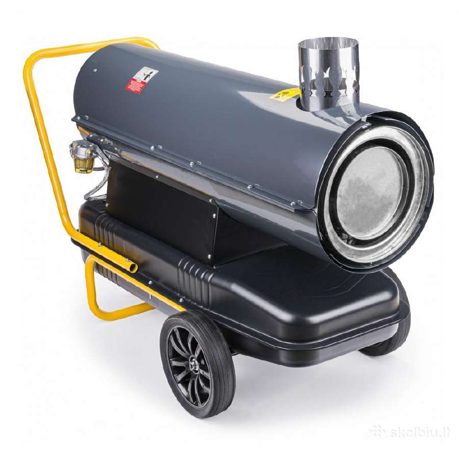 Dyzelinis šildytuvas Powermat 65kw su kaminu - nuotraukos Nr. 5