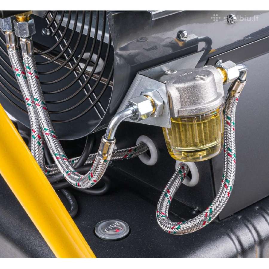 Dyzelinis šildytuvas Powermat 65kw su kaminu - nuotraukos Nr. 8