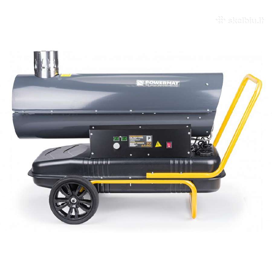 Dyzelinis šildytuvas Powermat 65kw su kaminu - nuotraukos Nr. 10