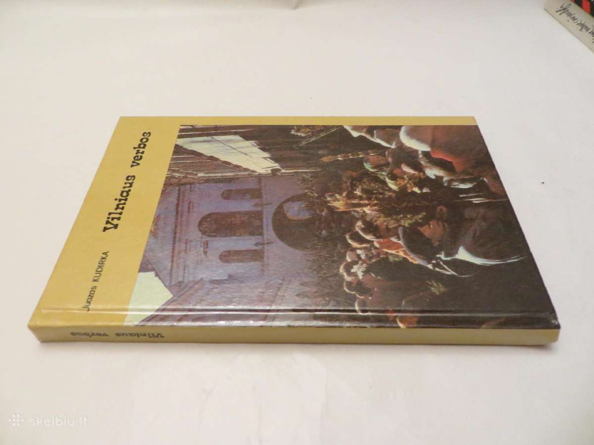 Knyga Vilniaus verbos Juozas Kudirka 1993 - nuotraukos Nr. 2