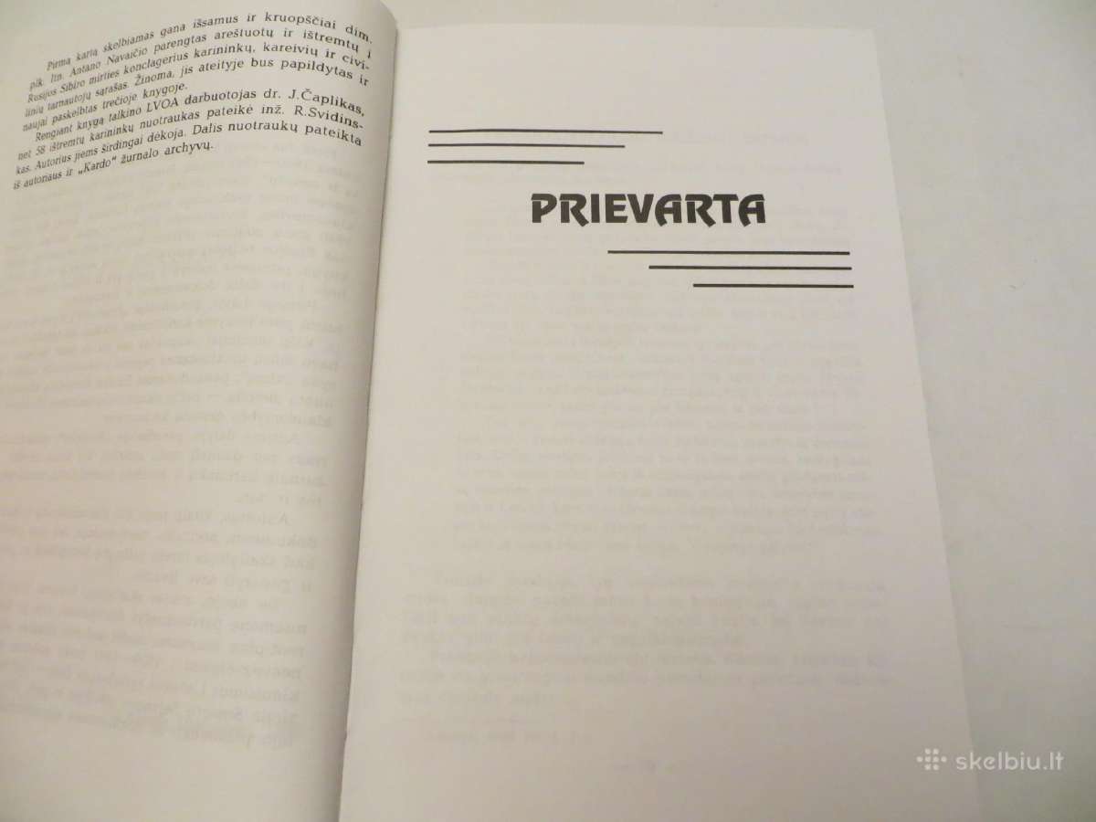 Knyga Prievarta ir smurtu Antanas Martinionis 1998 - nuotraukos Nr. 5