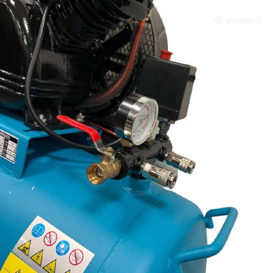 Oro kompresorius Gtm 2c/100l 500l/min - nuotraukos Nr. 3