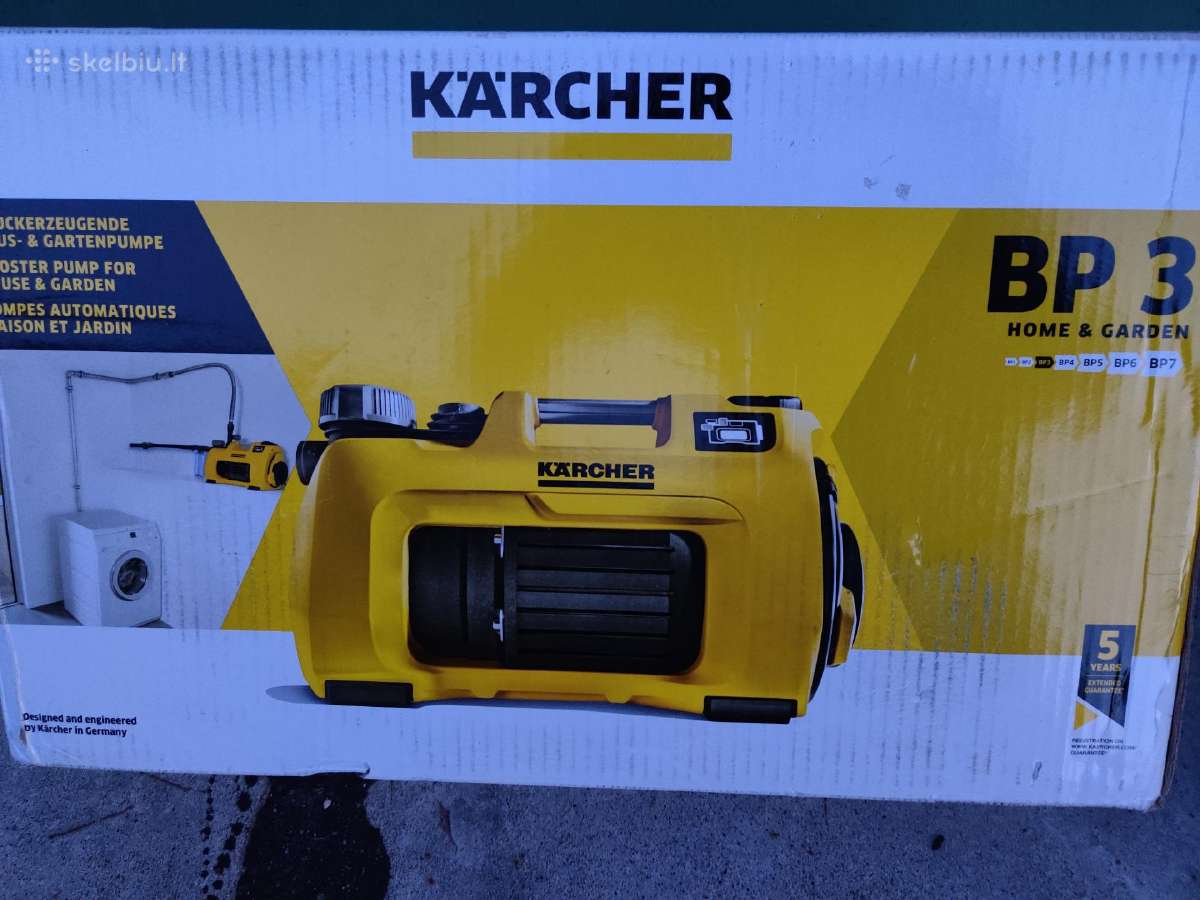 Karcher BP 3 Home & Garden Vandens siurblys - Skelbiu.lt