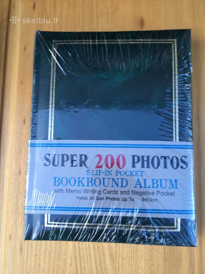 Fotoalbumas 9 x 13 su memo kortelėm