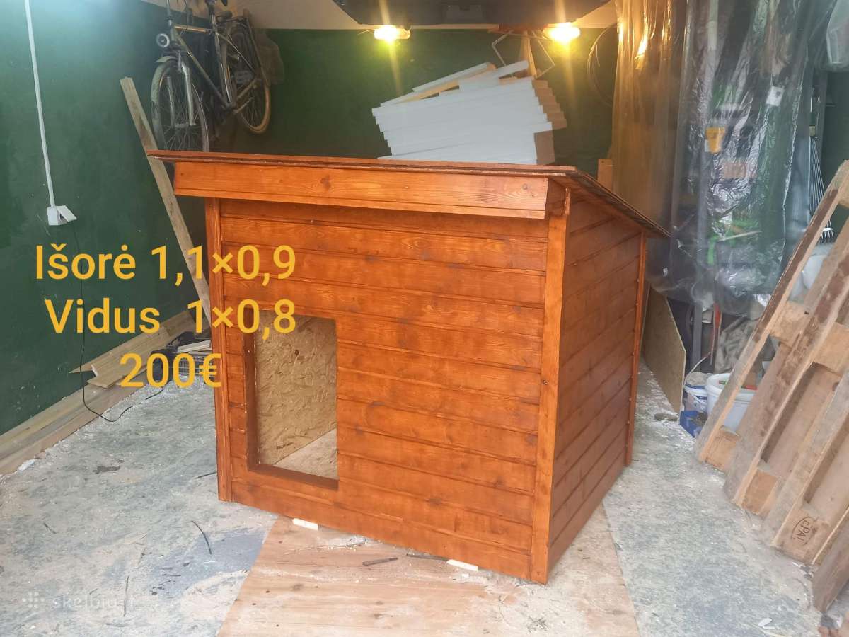 Šuns būdos / šuns būda, kiti staliaus gaminiai - nuotraukos Nr. 25