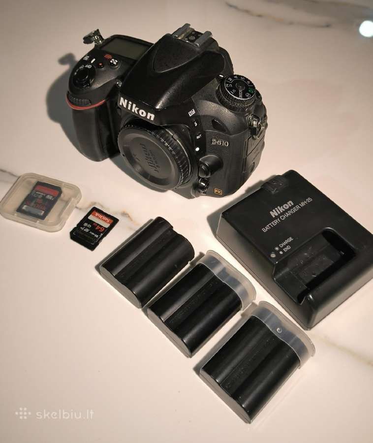 Nikon d610 - Skelbiu.lt