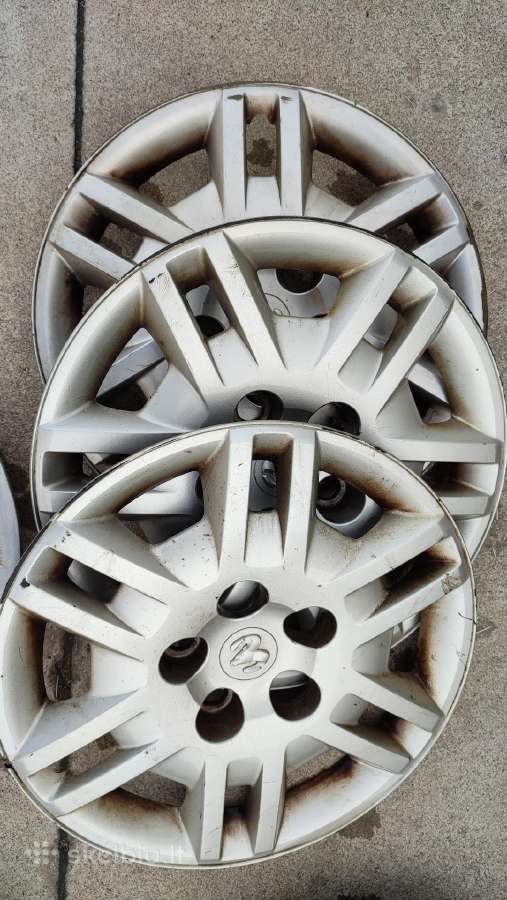 Ratų gaubtai po 1 ir Peugeot gaubtai 4vnt r15 - nuotraukos Nr. 3