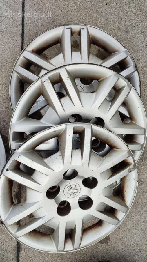Ratų gaubtai po 1 ir Peugeot originalai r15 - nuotraukos Nr. 2