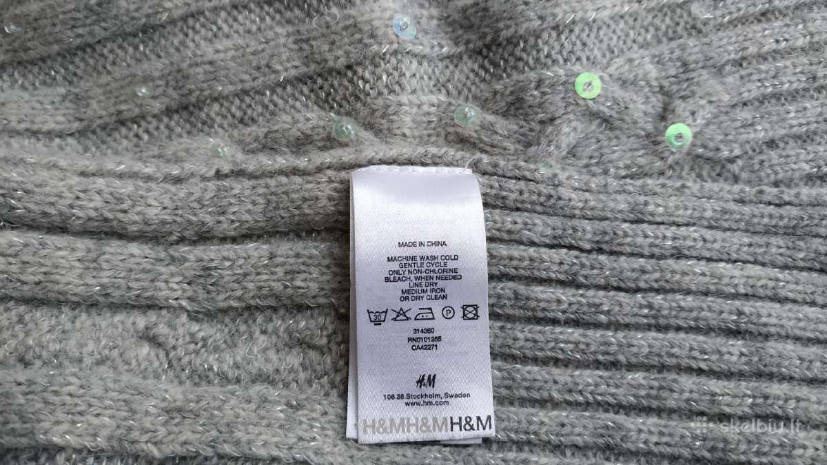 H&m vilnonis šalikas su angora - nuotraukos Nr. 3