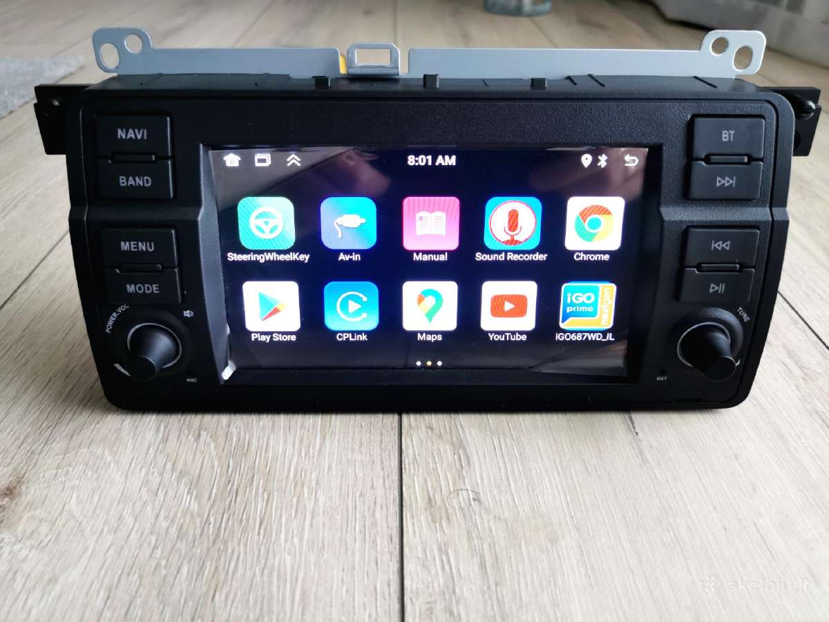 Nauja Bmw e46 Android Multimedija Carplay - nuotraukos Nr. 5