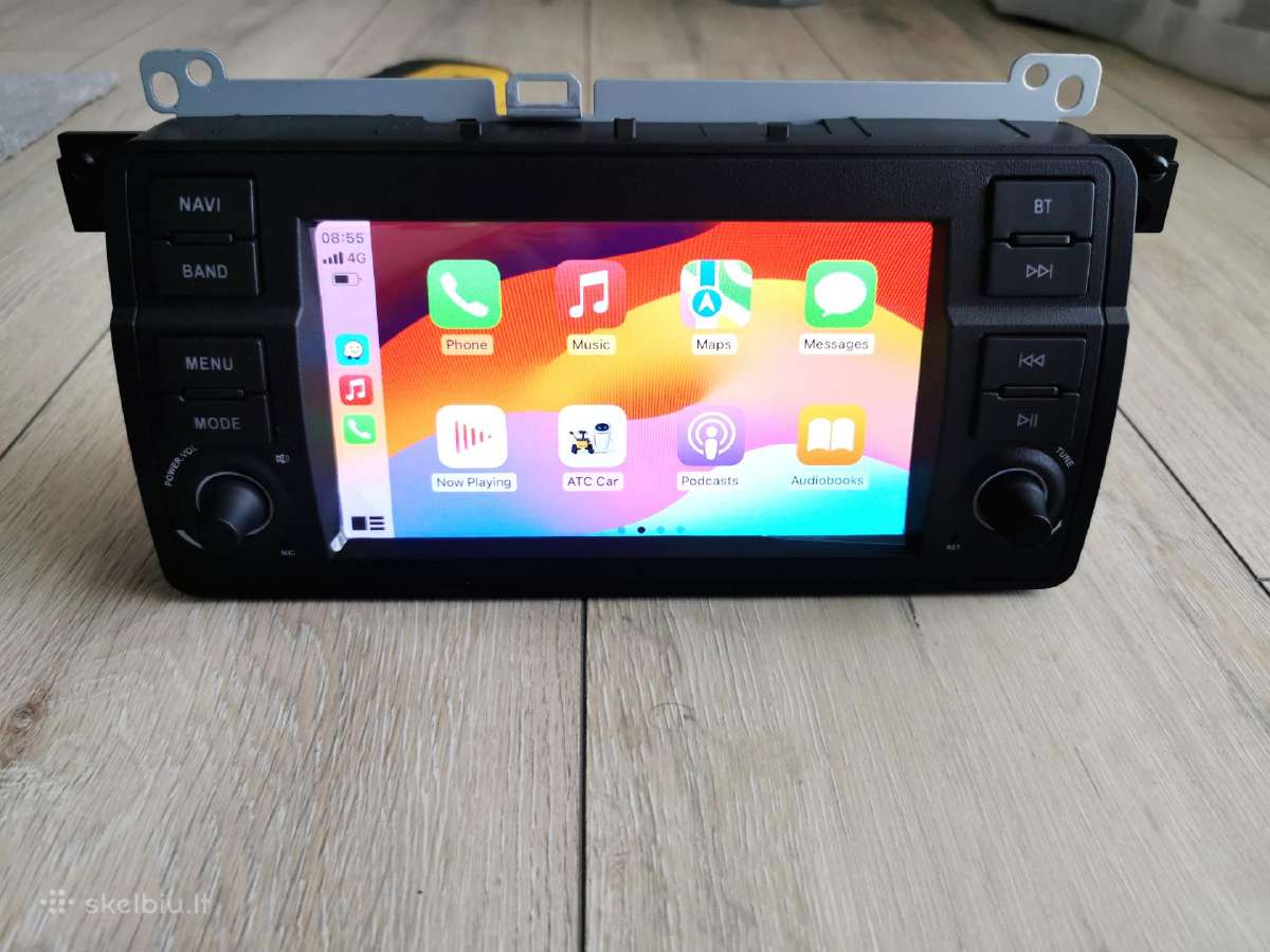 Nauja Bmw e46 Android Multimedija Carplay - nuotraukos Nr. 6