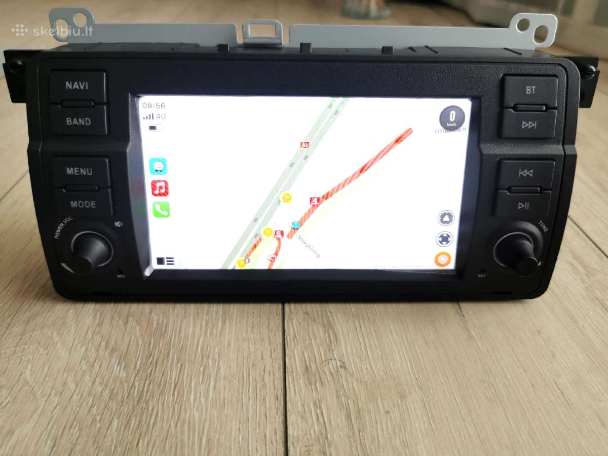 Nauja Bmw e46 Android Multimedija Carplay - nuotraukos Nr. 7