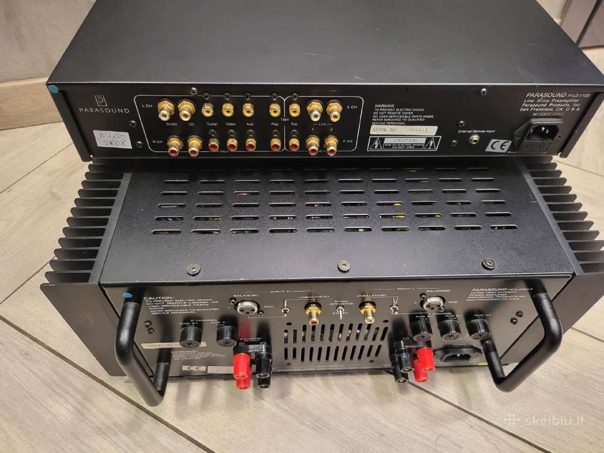 Parasound Hca2200ll +Parasound P/ld 1100 - nuotraukos Nr. 3