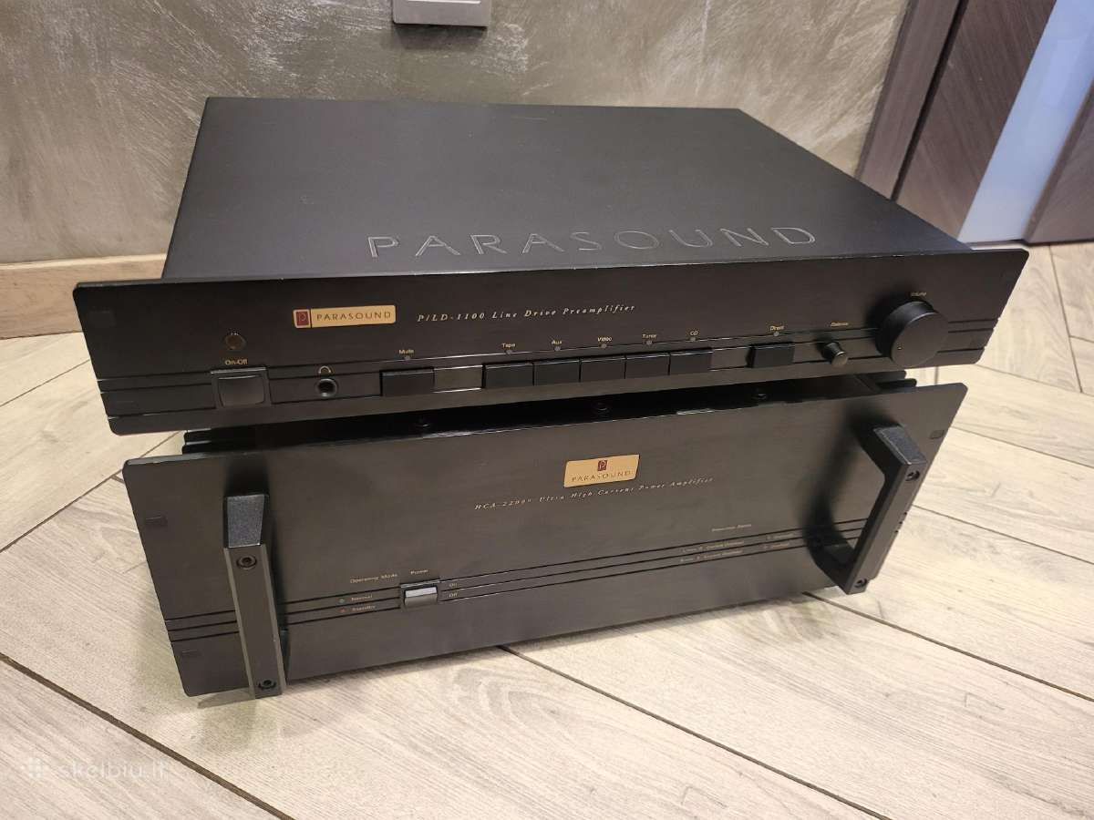 Parasound Hca2200ll +Parasound P/ld 1100