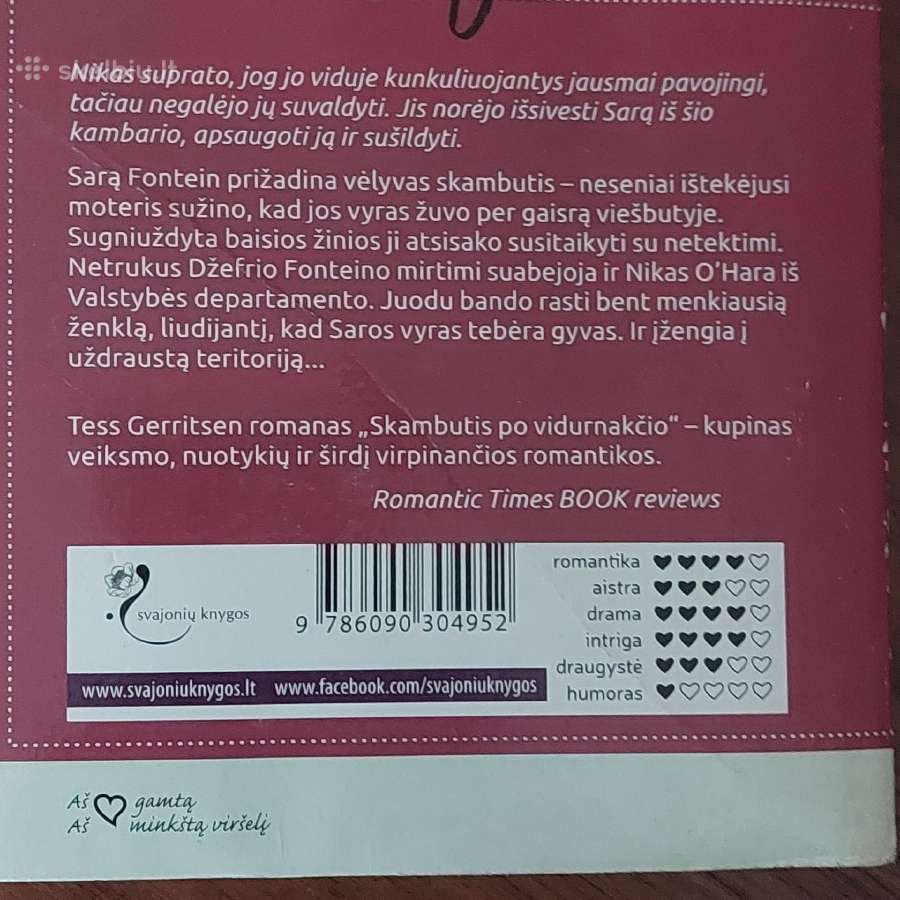 Tess Gerritsen- " Skambutis po vidurnakčio ". - nuotraukos Nr. 7