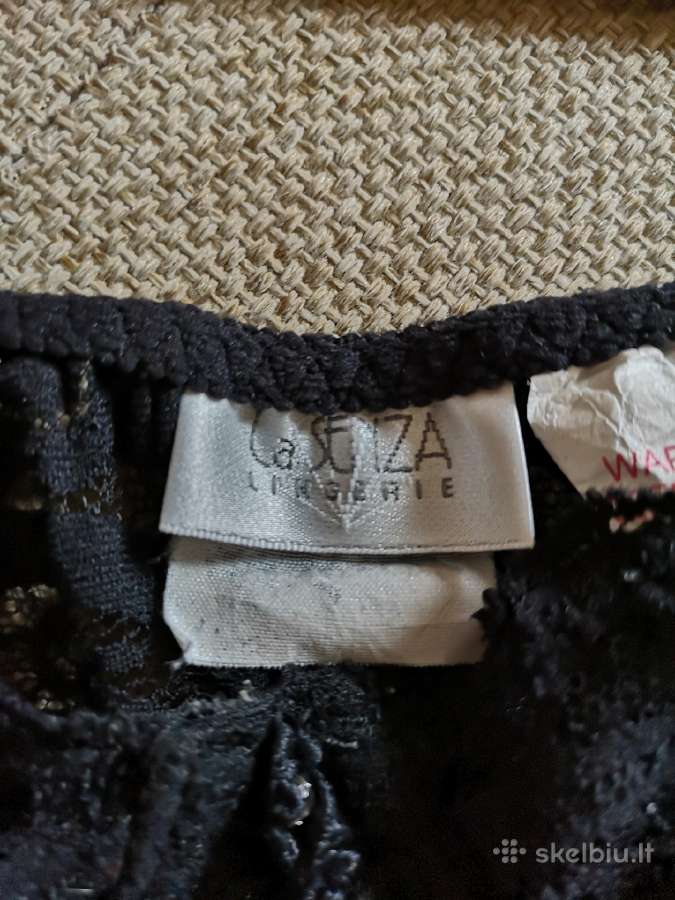 La Senza juodas nėriniuotas bodis - nuotraukos Nr. 6