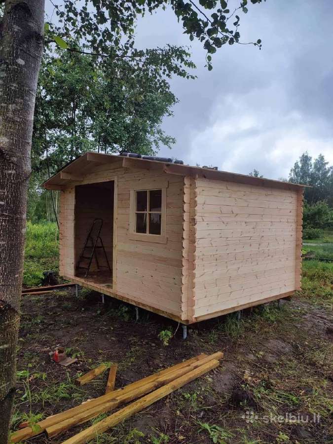 Akcija. Greitas pristatymas. Sandėliukas 3x4 m. - nuotraukos Nr. 5