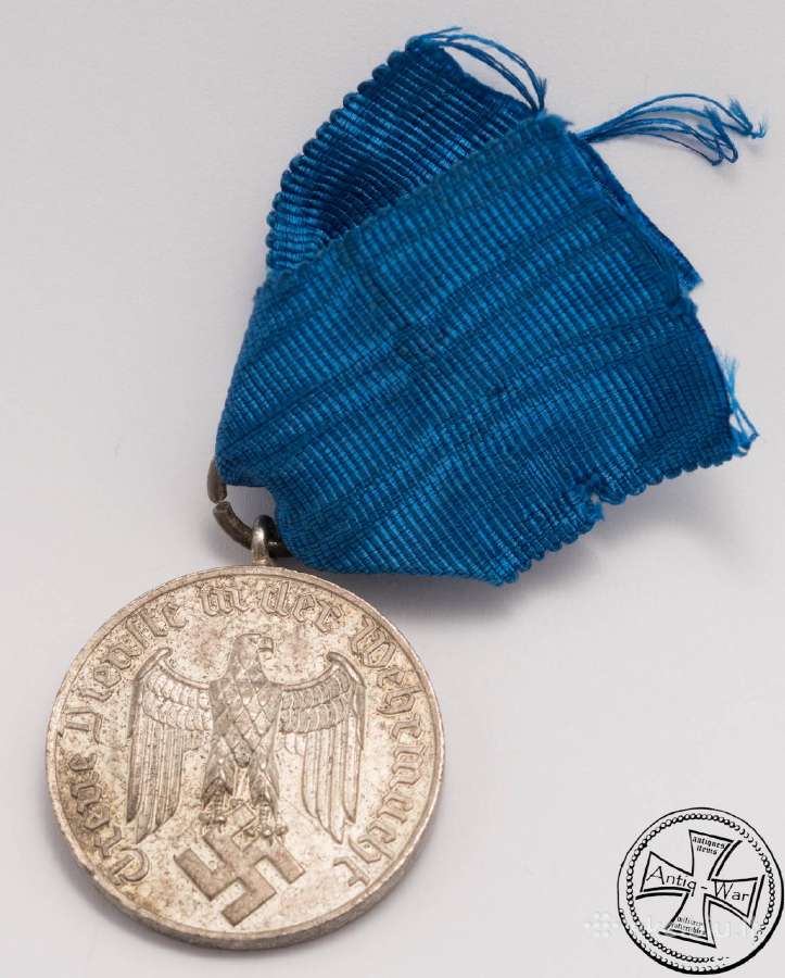 Trečiojo Reicho medalis 4 m. tarnybos Wehrmacht'e - nuotraukos Nr. 4