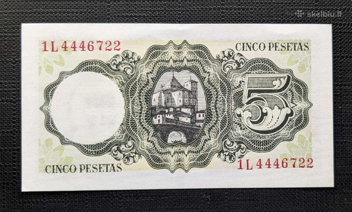 Ispanijos banknotai - nuotraukos Nr. 4