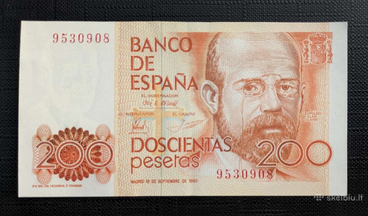 Ispanijos banknotai - nuotraukos Nr. 5