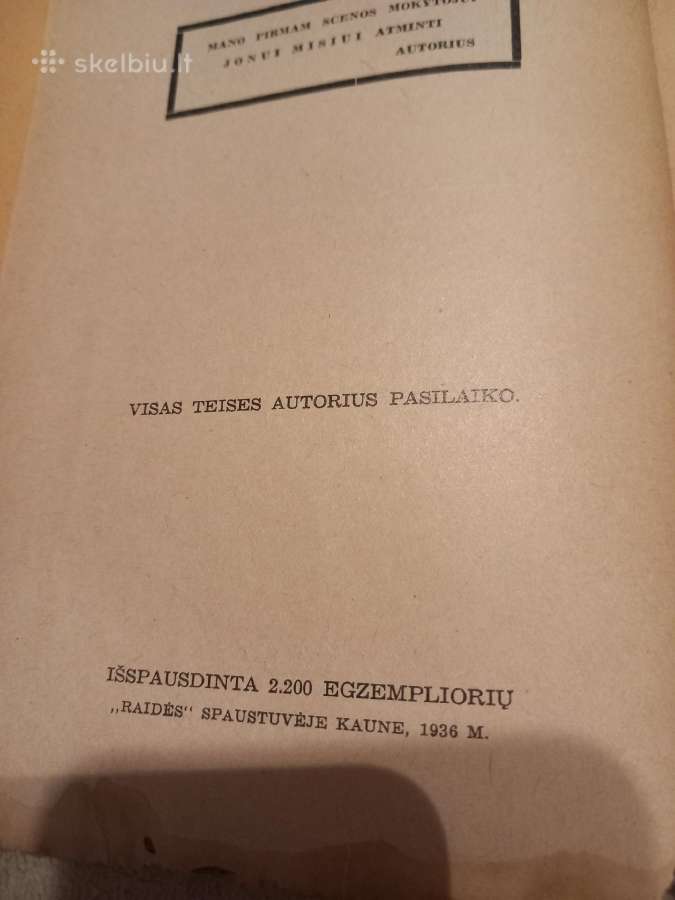 Trys antikvarinės knygos - nuotraukos Nr. 5