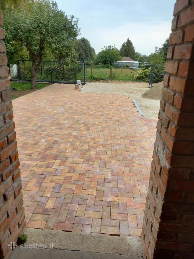 Trinkelių klojimas,pagrindų įrengimas,bordiūrai. - nuotraukos Nr. 28