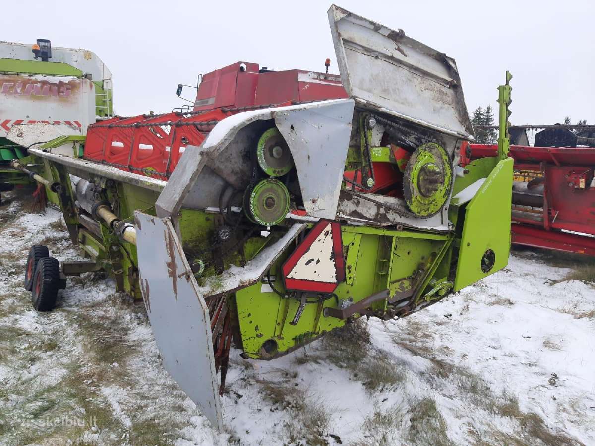 Kombainas Claas Dominator 218 Mega ardomas dalimis - nuotraukos Nr. 5