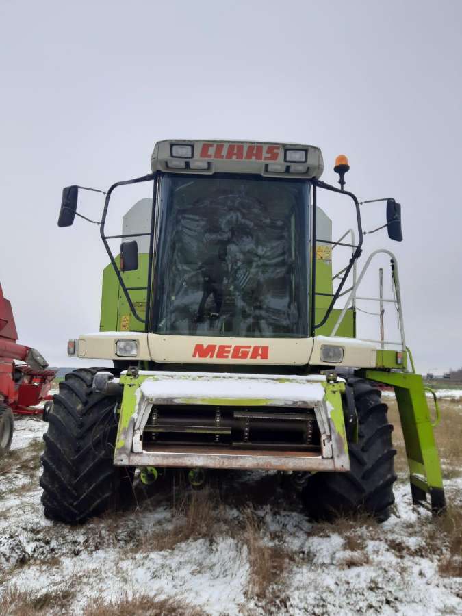 Kombainas Claas Dominator 218 Mega ardomas dalimis - nuotraukos Nr. 6