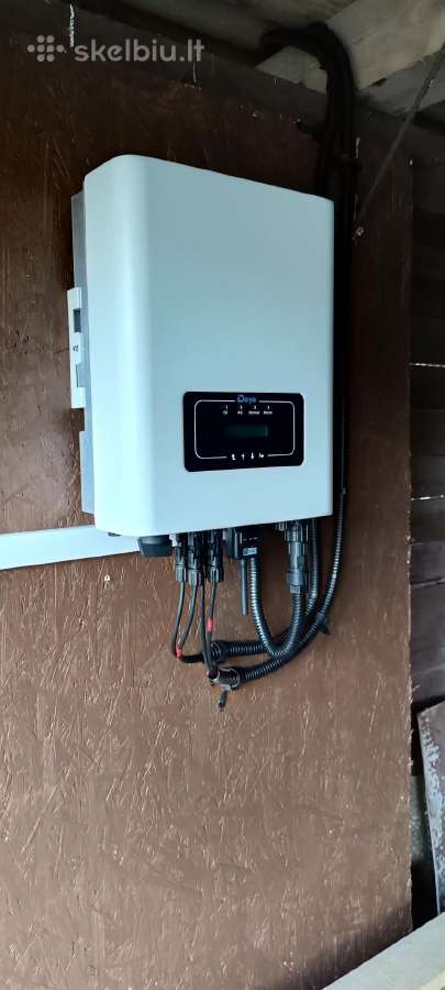 Saulės elektrinių Įrangos pardavimas ir montavimas - nuotraukos Nr. 16