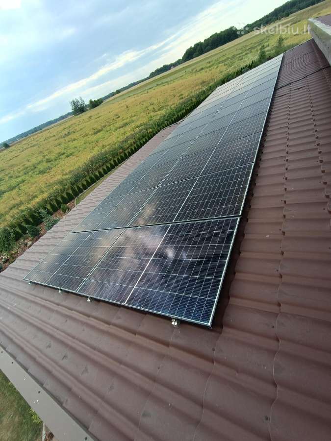 Saulės elektrinių Įrangos pardavimas ir montavimas - nuotraukos Nr. 18