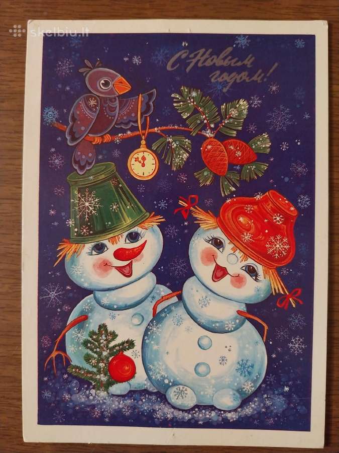 Su Naujais metais. Atvirukai, prirašyti - nuotraukos Nr. 2