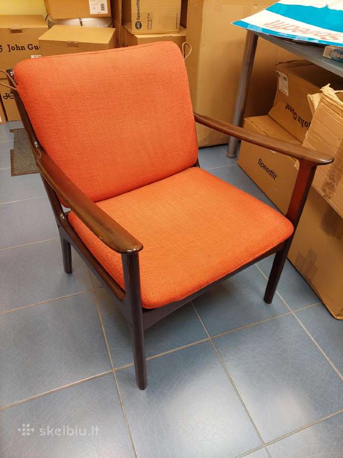 Mid century Ole Wanscher Pj 112 - Denmark fotelis