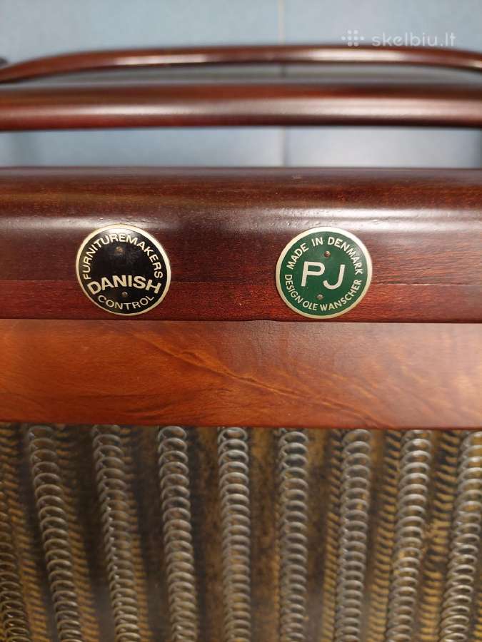 Mid century Ole Wanscher Pj 112 - Denmark fotelis - nuotraukos Nr. 2
