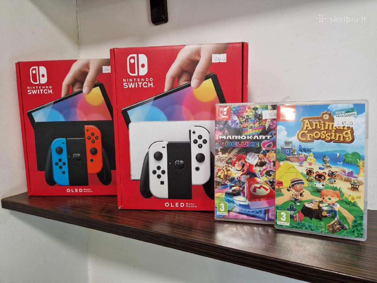 Nintendo Switch Oled nauji supakuoti - nuotraukos Nr. 2