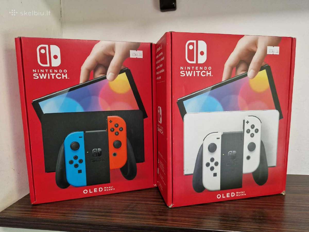Nintendo Switch Oled nauji supakuoti - nuotraukos Nr. 3
