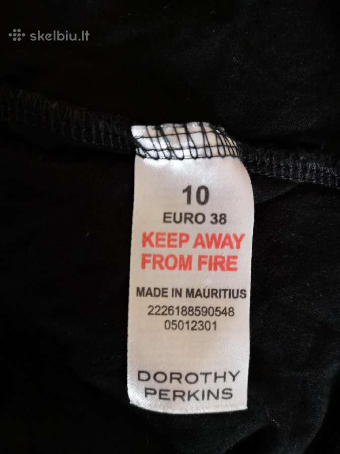 Dorothy Perkins juoda palaidinė su žvyneliais - nuotraukos Nr. 6