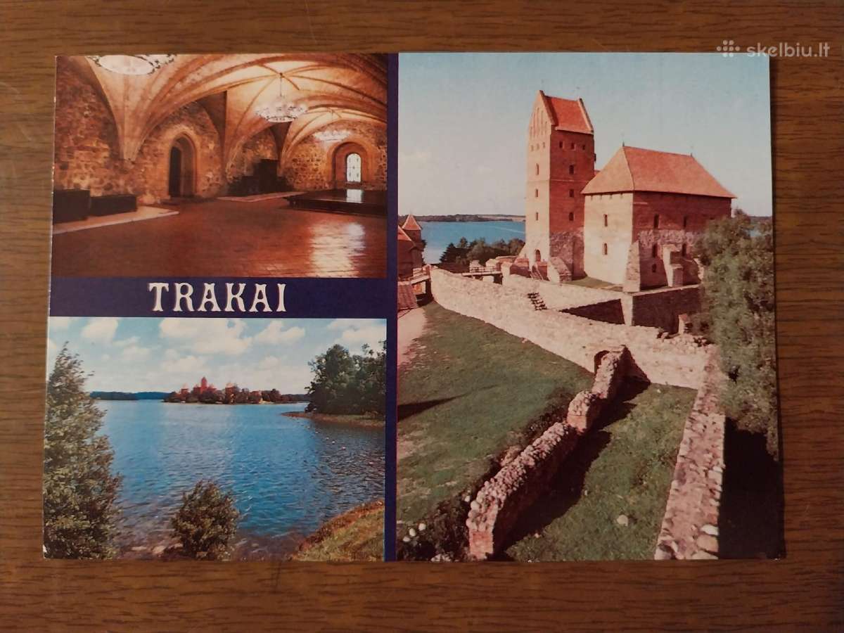 Trakų miestas. Atvirukai - nuotraukos Nr. 9