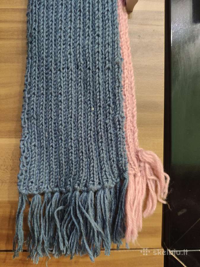 Megztas šalikas 120/10 cm - nuotraukos Nr. 2