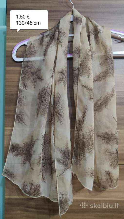 Plona ruda skarelė 130/46 cm.