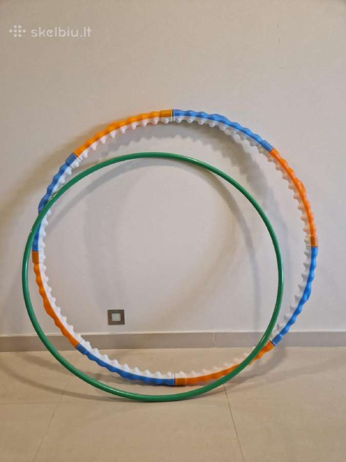 Gimnastikos ir masažo lankai Hula Hoop