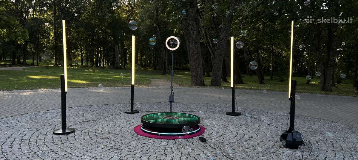 360 laipsnių asmenukių platforma/selfie platforma
