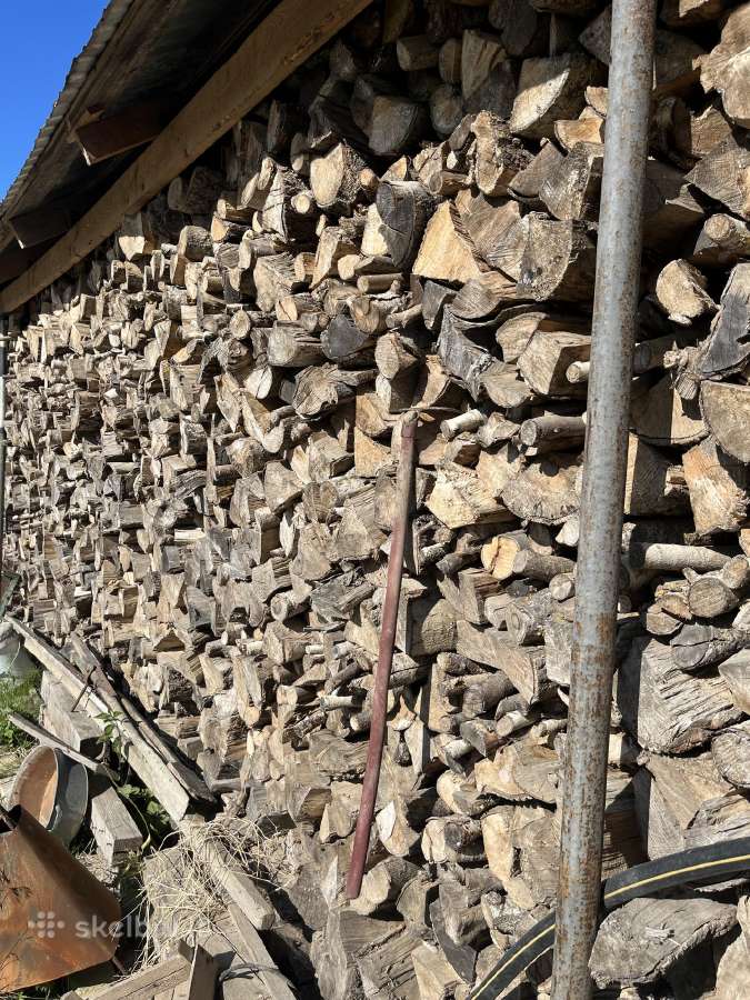 Sausos skaldytos malkos - nuotraukos Nr. 3