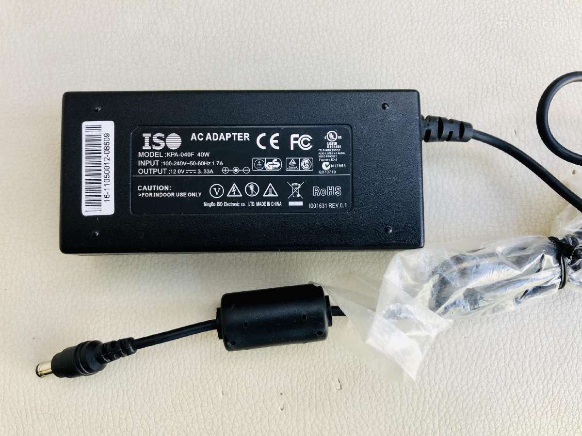 Originalus Ac pakrovėjas Kpa-040f 40w 12v 3.33a
