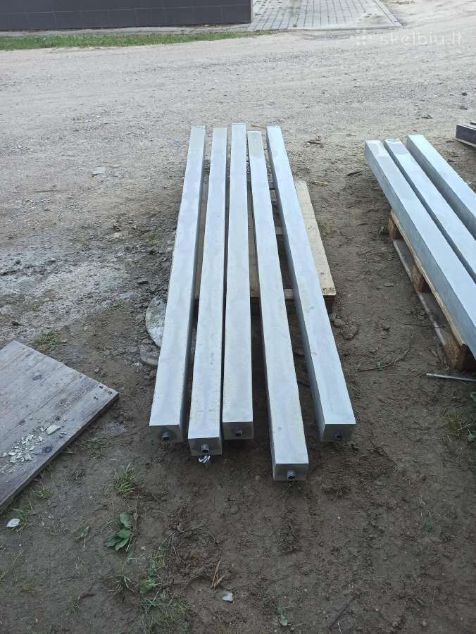 Betoniniai vazonai, šiukšliadėžės. - nuotraukos Nr. 17