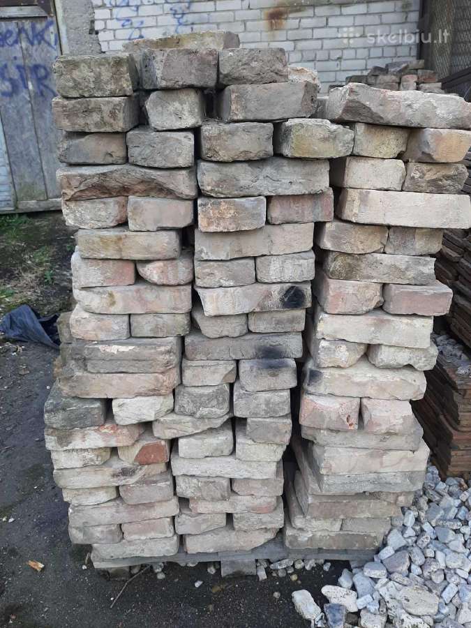 Senovinės geltonos plytos - nuotraukos Nr. 4
