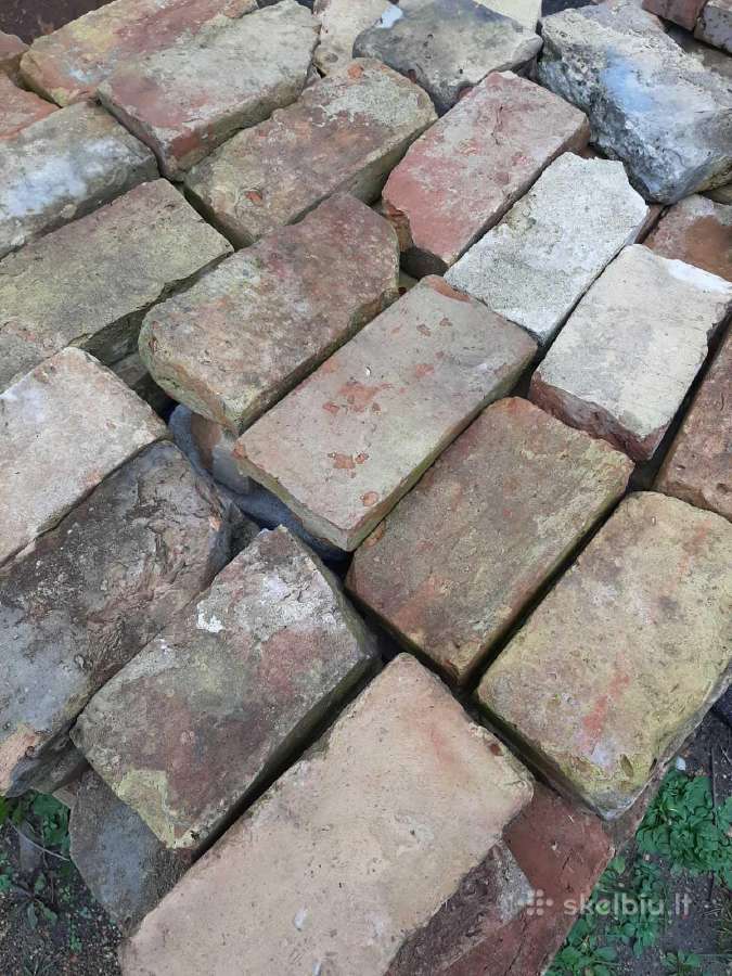 Senovinės geltonos plytos - nuotraukos Nr. 7
