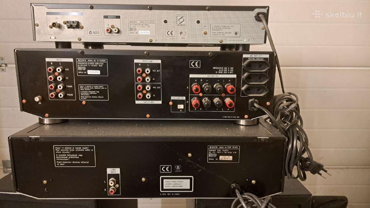 Muzikinės apartūros komlektas Sony ir Jamo kolonėl - nuotraukos Nr. 2